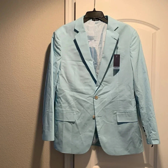 Stafford Jacket Blazer Teal Size 50R NWT - Picture 2 of 13